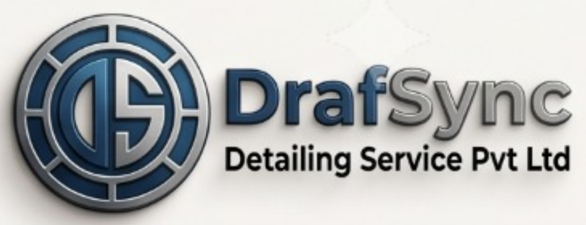 DrafSync Detailing Services Pvt Ltd Circular Emblem